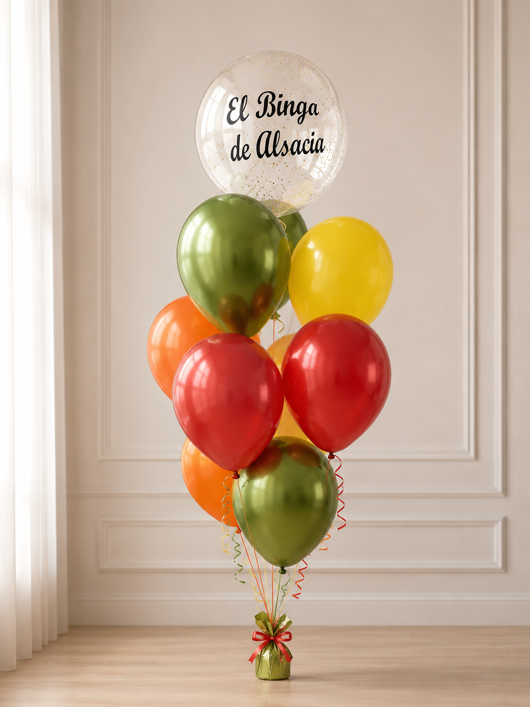 PERSONALIZED BALLOON BOUQUET